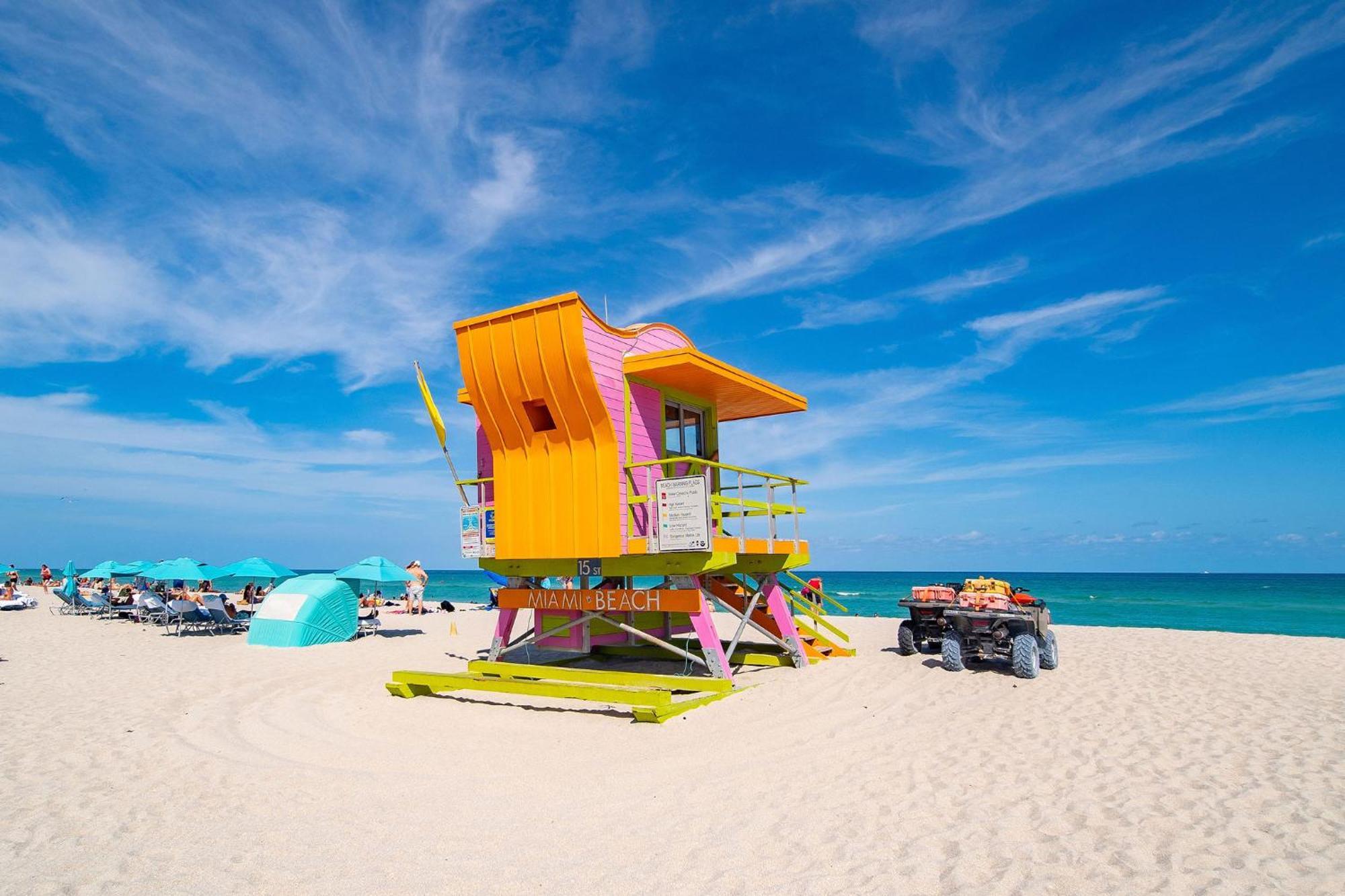 Chic Large Studio Apt Near Ocean Drive South Beach Miami Beach Luaran gambar